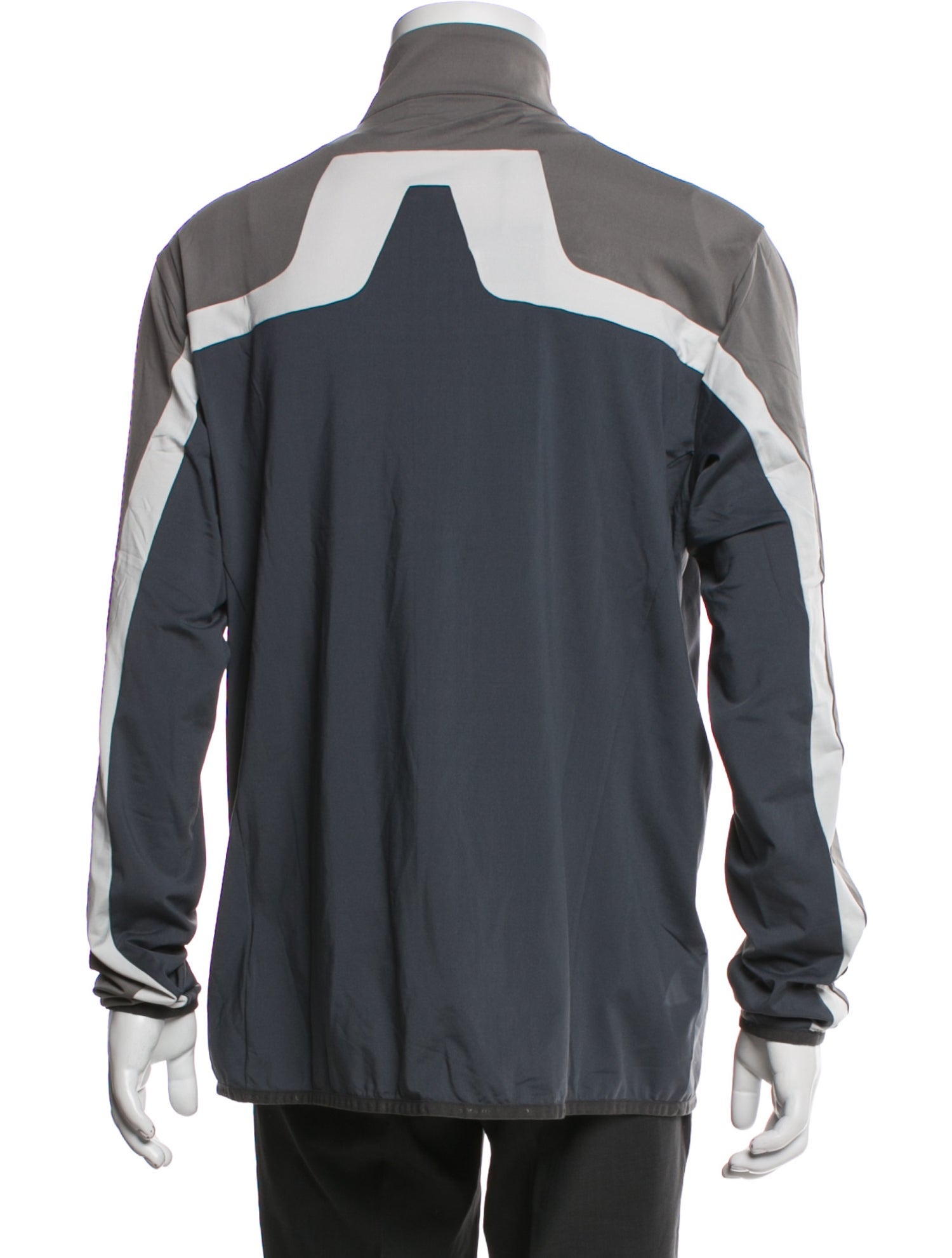 J. Lindeberg Colorblock Pattern Windbreaker